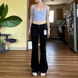 NWT Brandy Melville Black Cargo Pants